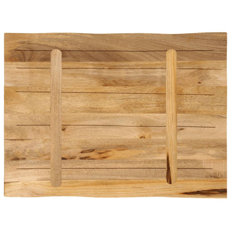 Solid Wood Table Top, 3.8cm H x 70cm W x 60cm D