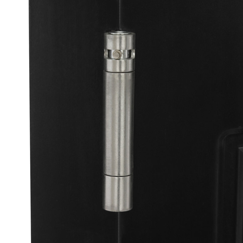 Solid Wood Paneled Café / Saloon Door, Black
