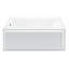 Wyndham 5 Alcove Soaker Tub - Matte-1045059290