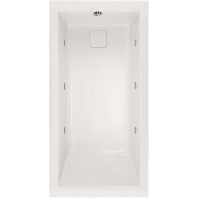 Marlie 59.75'' x 36'' Soaking Acrylic Bathtub