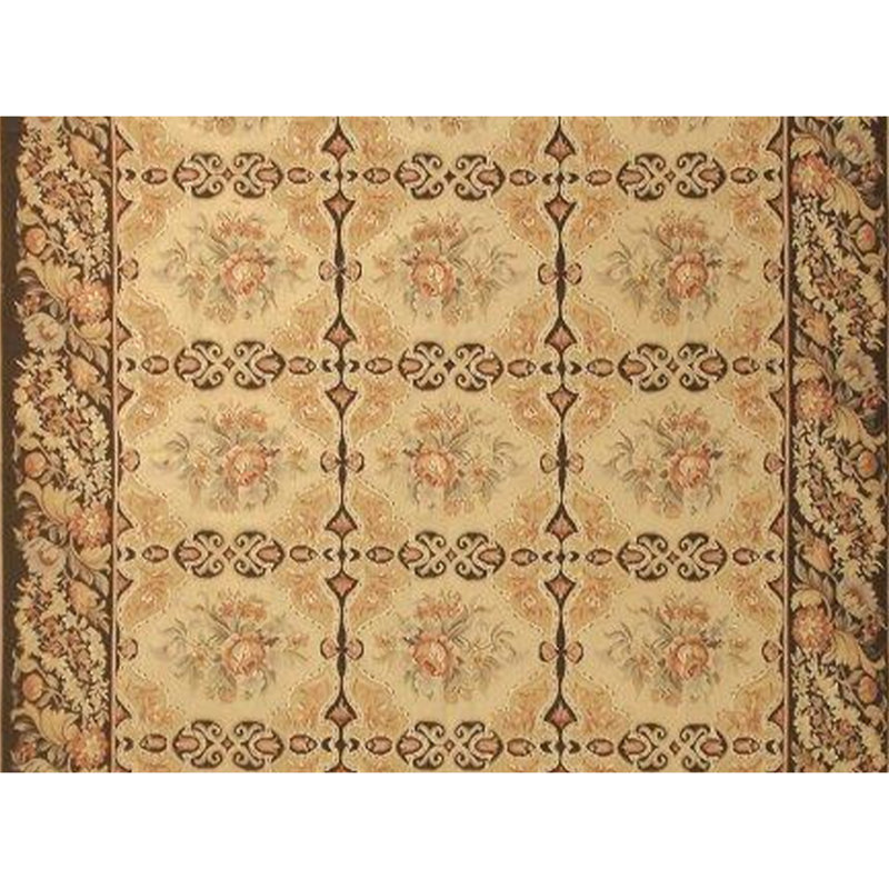Wool Oriental Area Rug, Rectangle 6' x 9'