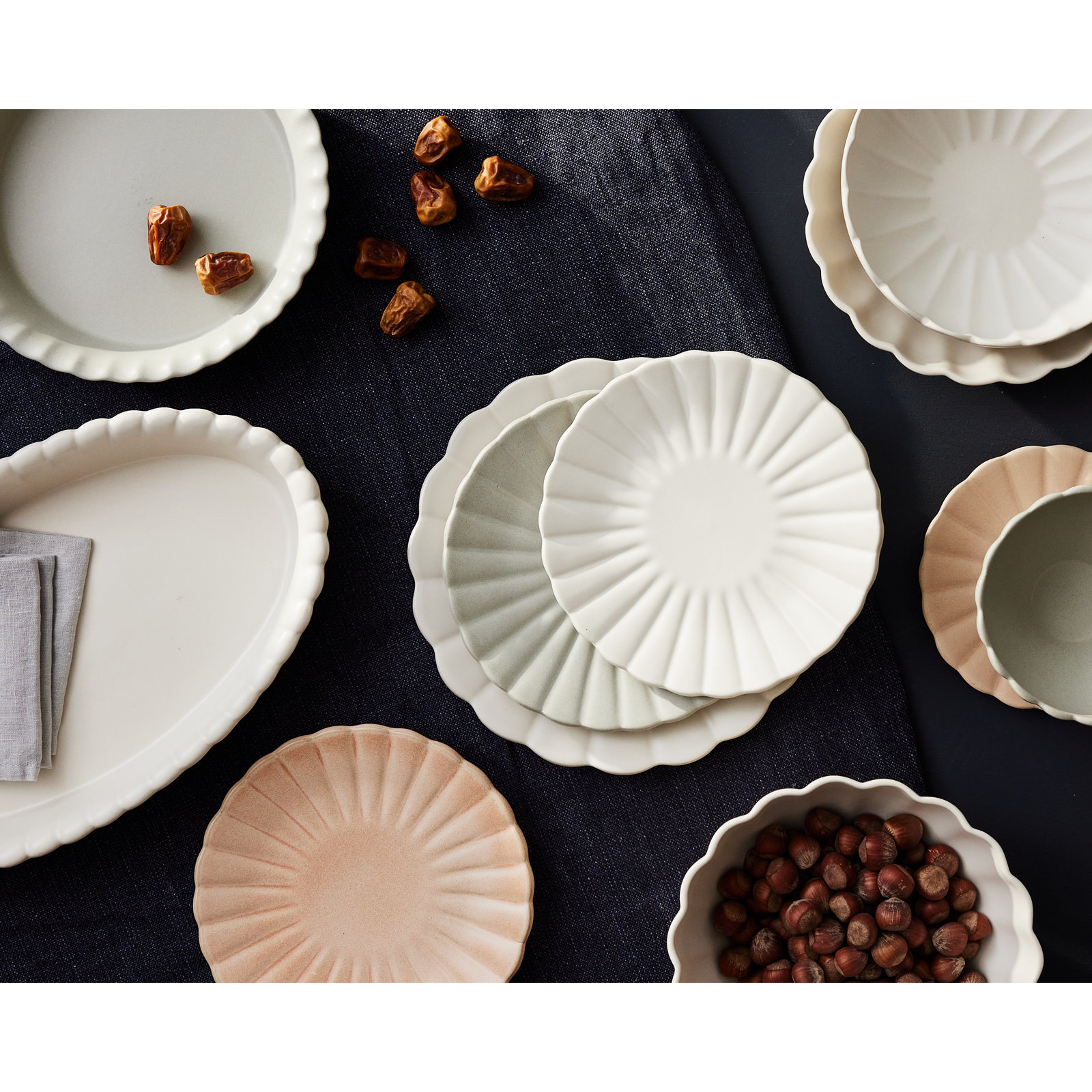 ED Ellen DeGeneres Lafayette 8" Salad Plate, Gray