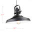 Lampe suspendue style industriel