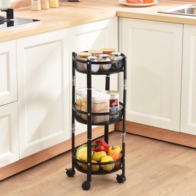 Huie Metal Bar Cart