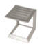 Table basse d'extérieur carrée L 15,82 po x l 15,82 po Jaired