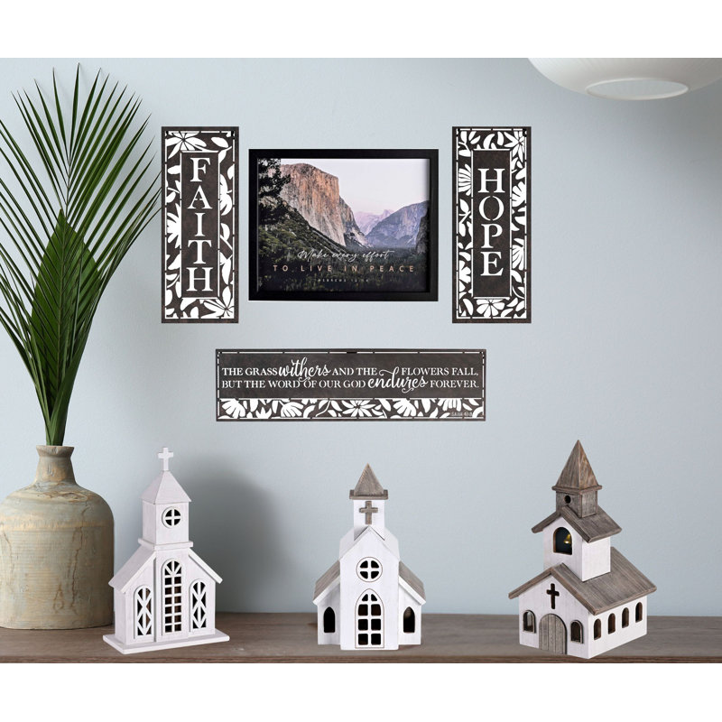 Art mural encadré «Make Every Effort» 14 x 11