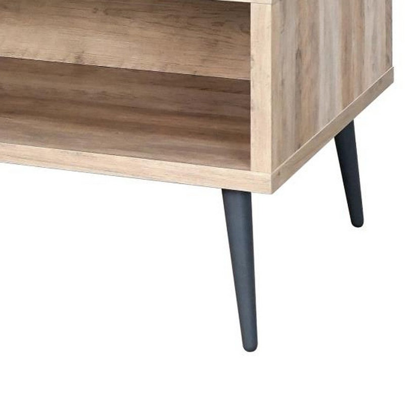Luano Solid Wood Top Coffee Table