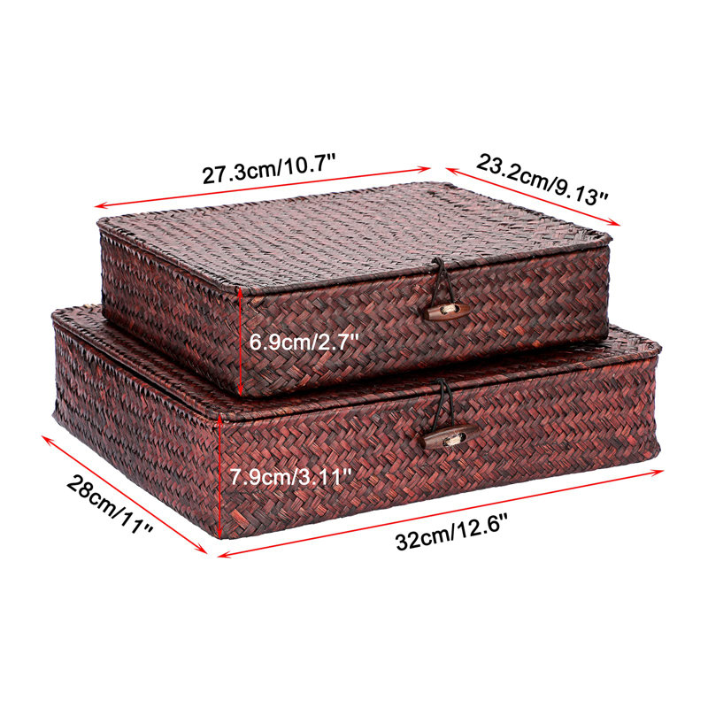 Boîte Bay Isle Home ™, Brun-rouge