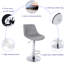 Brishen Swivel Upholstered Adjustable Height Counter Stool