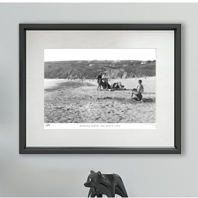 Mawgan Porth, the Beach C1955 1 Piece Single Picture Frame Wall Art