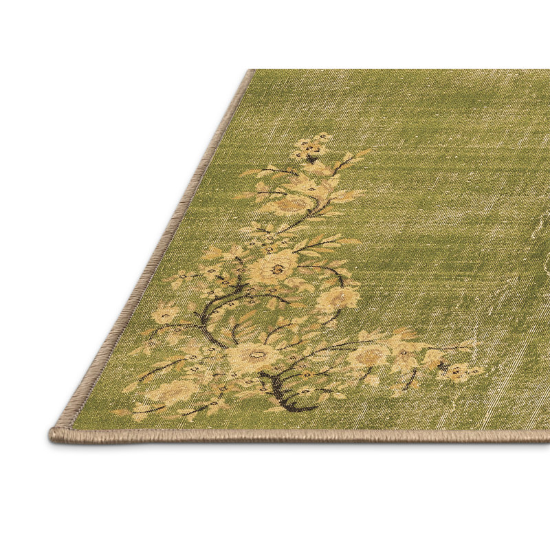 Tapis brun traditionnel Traditional 3821, Rectangle 3 pi x 5 pi
