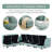 Contemporary Large U-Shape Modular Sectional Sofa, Convertible Sofa Bed With Reversible Chaise
