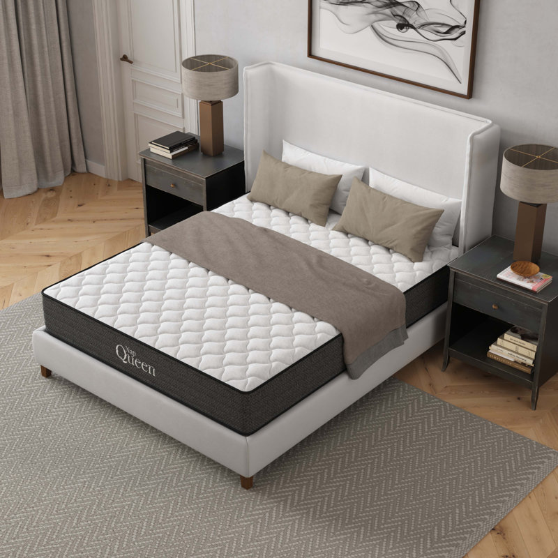 10 Inch Twin-XL Cooling Gel Hybrid Mattress, Twin XL, 10"