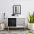 Sam's Pets Convertible 22" Black and White Cat Condo End Table