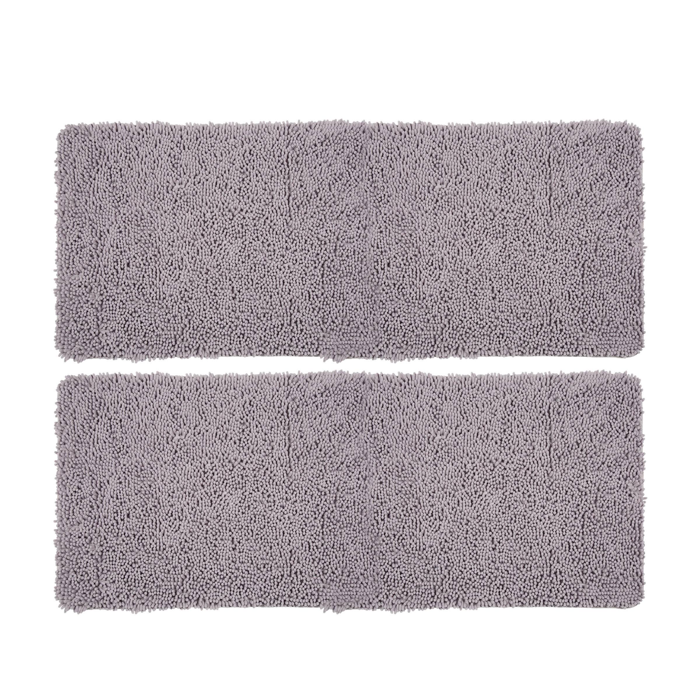 Shag Memory Foam Bathmat - 58-inch By 24-inch Runner With Non-slip