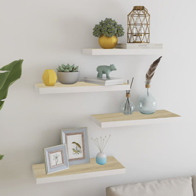 Gracie-Rose 4 Piece Picture Ledge Wall Shelf