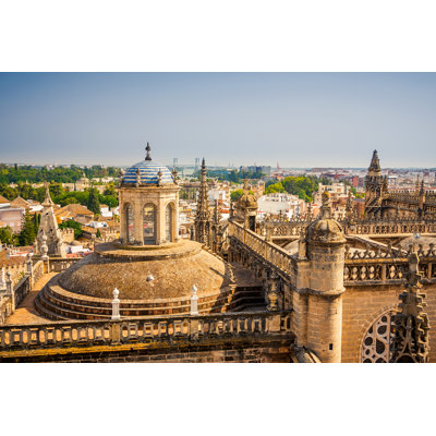 The Giralda In Seville by Sborisov - Wrapped Canvas Print