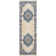 Burnie Oriental Blue/Ivory Area Rug