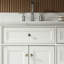 Ensemble de meuble-lavabo autoportant avec lavabo et porte en céramique 36 po
