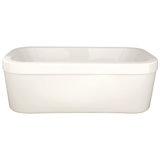 Elizabeth 72'' L Freestanding Soaking Bathtub