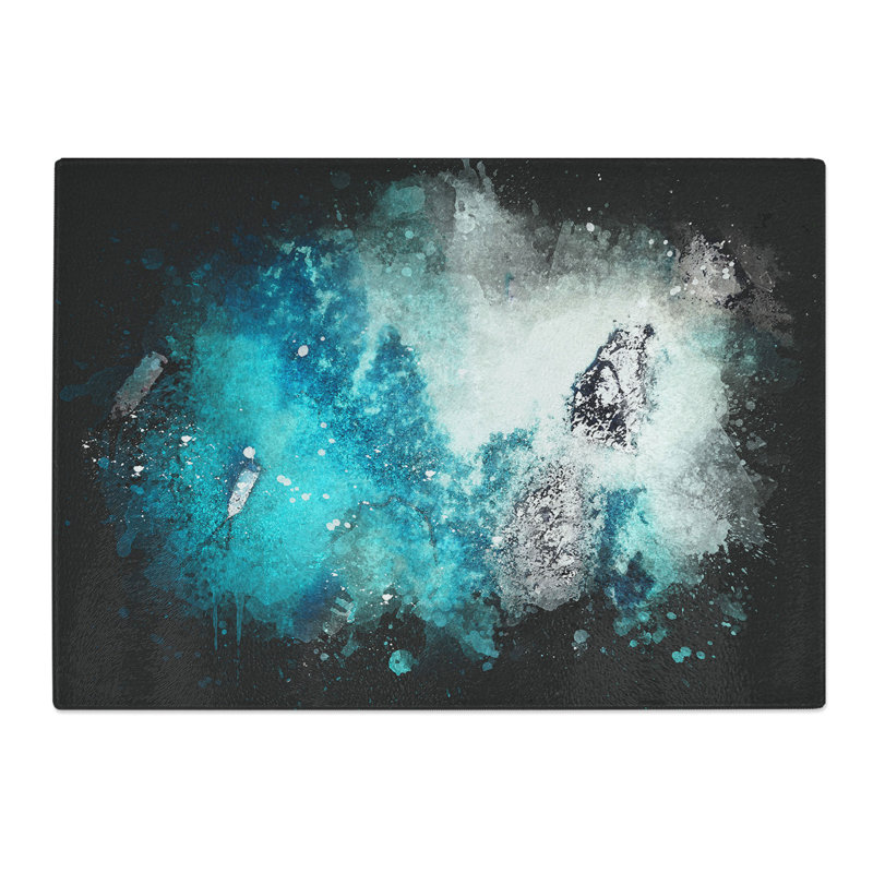 Tempered Glass High Above Boats in Thailand Chopping Board, 28.5 cm x 39 cm