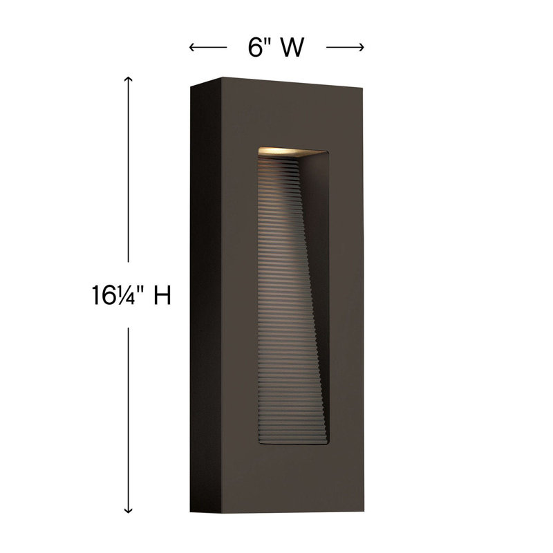 Luna 2 Light Outdoor Flush Mount, Bronze, Small, GU10 Halogen