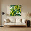 Fruit, lime vert persan, art mural en métal-839437066