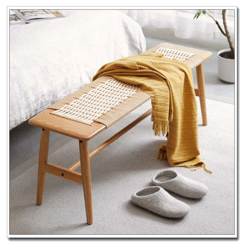 Banc en bois massif