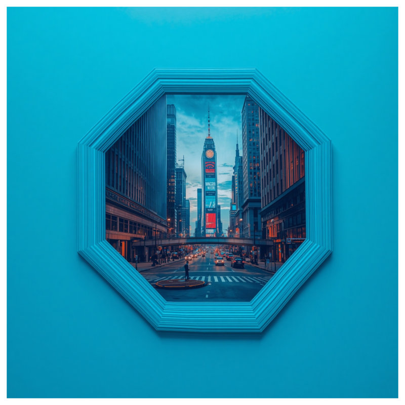 Rideaux de douche New York Cityscape, L 70 po x H 72 po
