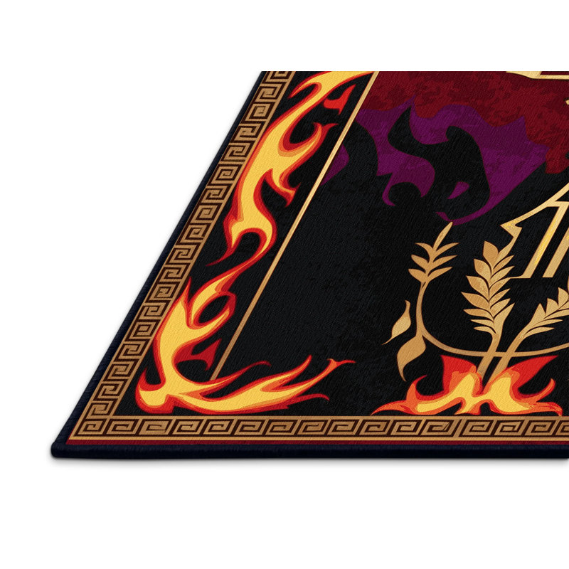 Baroque Serenade Rug, Round 4'