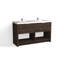 Vista 60" W Freestanding Double Bathroom Vanity-429148932-429148937-429149040