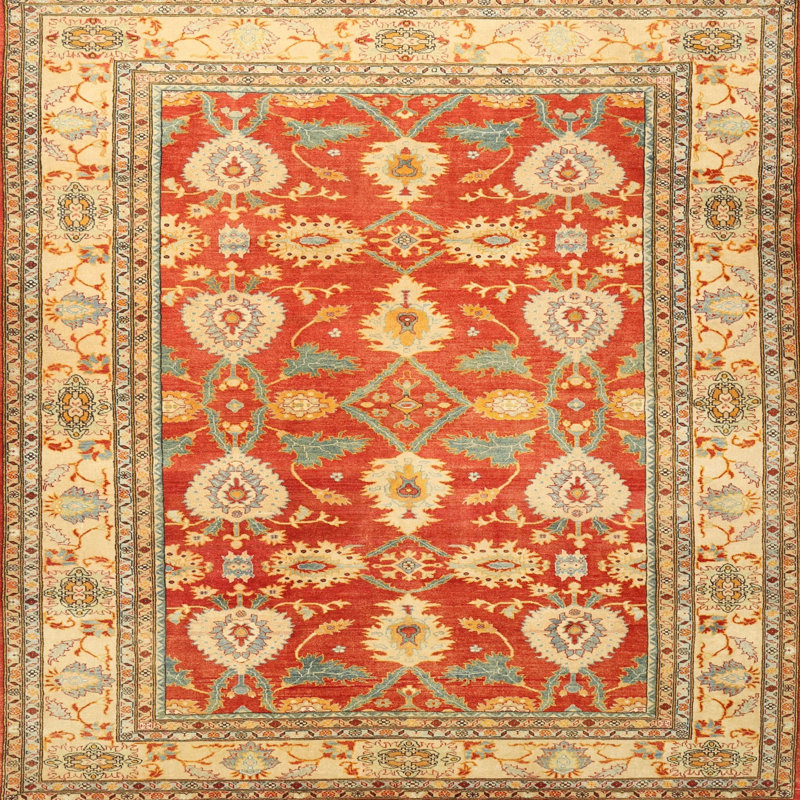Oriental Indoor Rug, Square 7'