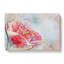 Blossoming Pink Camellia Flower In Abstract - Wrapped Canvas Painting-55315879
