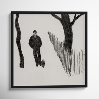 Walking the Dog Print by Simon Schneiderman