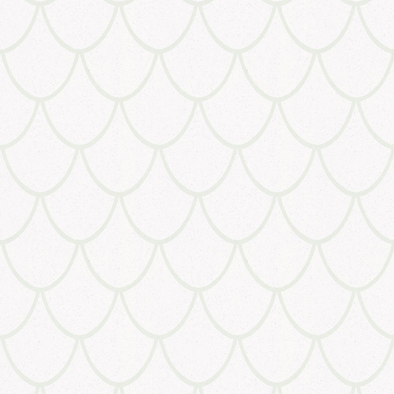 Potrero 10.05cm x 53cm Textured Glitter Wallpaper Roll, White