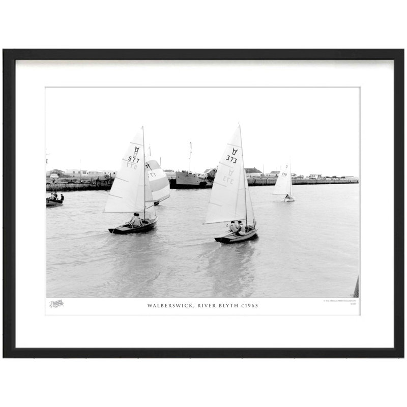 Walberswick, River Blyth C1965 by Francis Frith - Single Picture Frame Print, 60cm H x 80cm W  x 2.3cm D