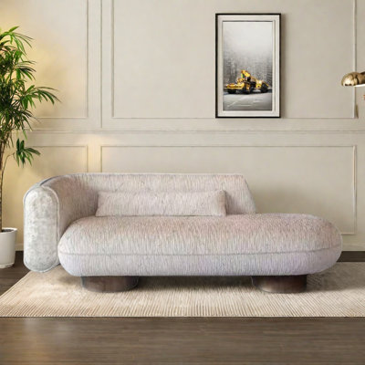 Chaise confortable en bois massif