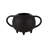 Black Matte Metal Italian Inspired Bowl