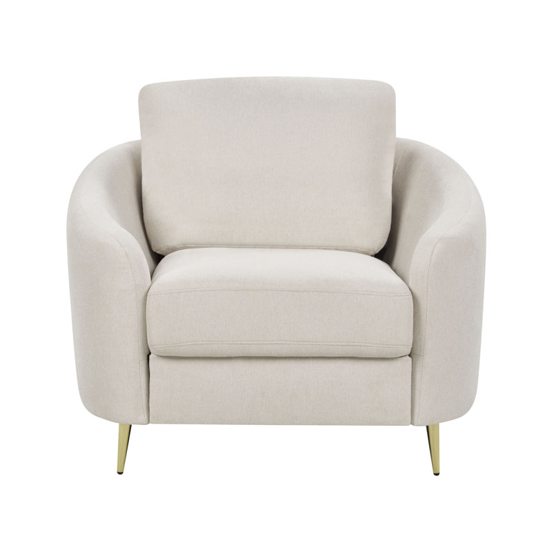 Aaronette 3 - Piece Living Room Set, Light Beige Linen