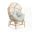 Fauteuil oscillant d'extérieur en osier-1991034456