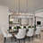 Light Dimmable Modern Rectangle Crystal Chandelier-1872844678