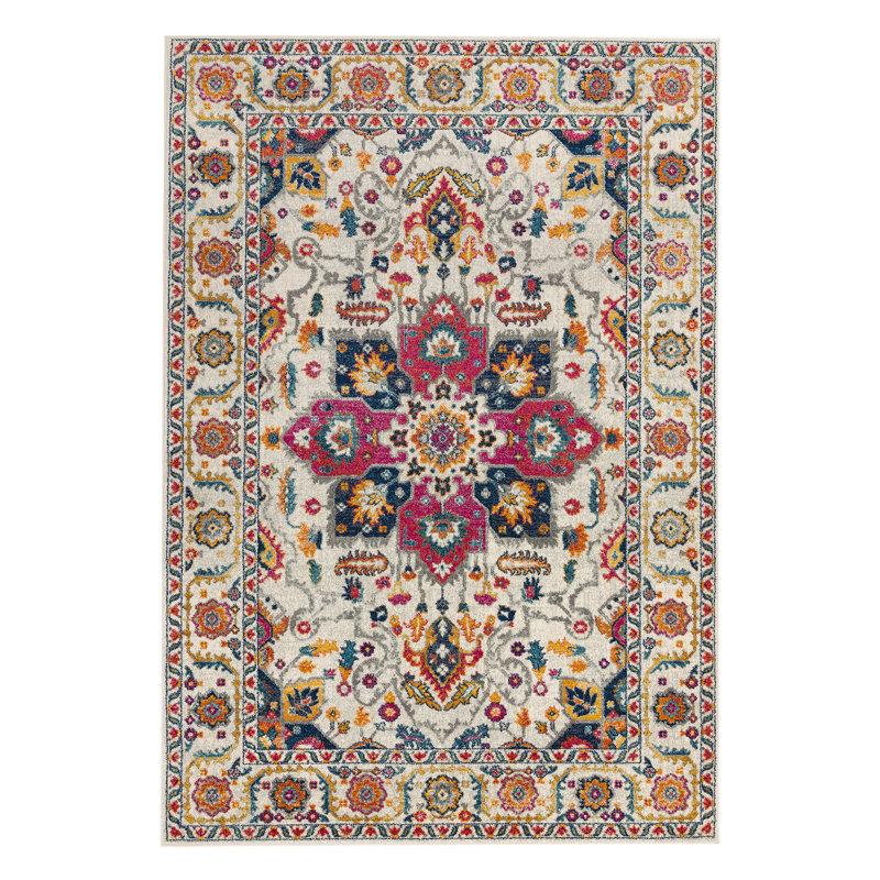 Adoncia White Rug, Rectangle 120 x 170cm