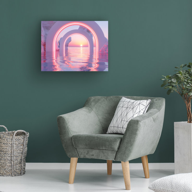 Art sur toile zen, H 14 po x l 19 po