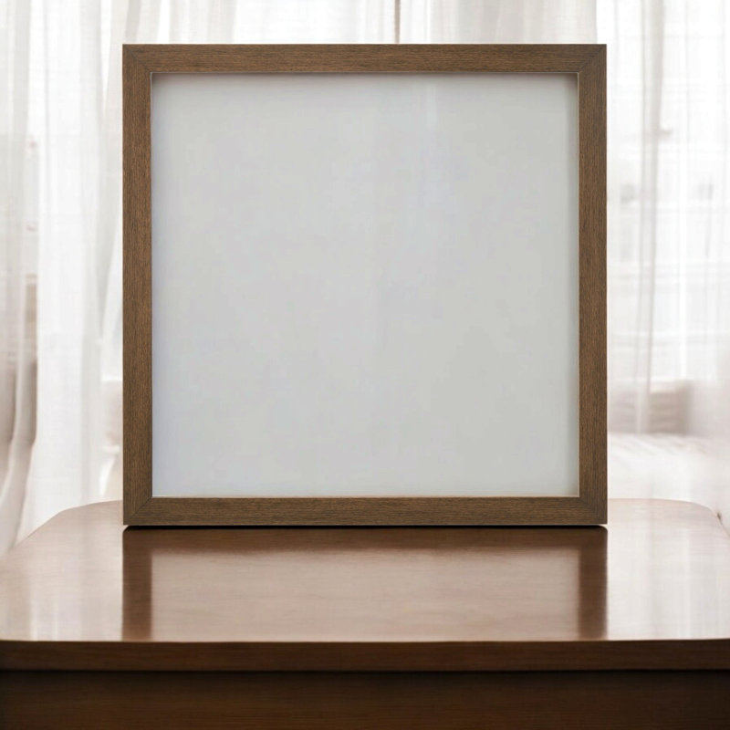 Oak Finish Mirror