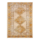 Distressed Homage Wool Geometric Area Rug