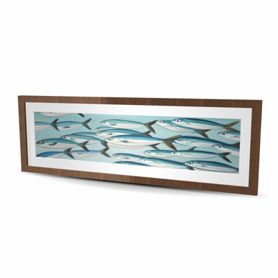 Petit poisson de Caesio Caerulaurea - reproduction encadrée | Décoration intérieure