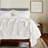 Ribbed Matelassé Cotton Coverlet Set-105905598-132760077