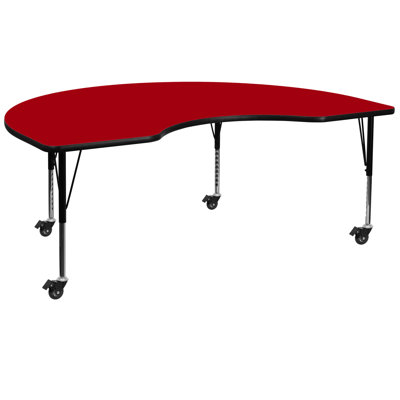 Goddard Commercial Adjustable Height Kidney Activity Table