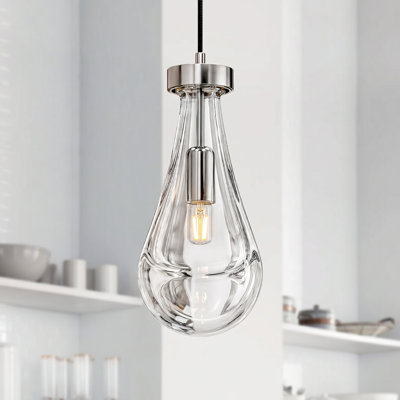 1 - Light Luxury Raindrop Single Pendant