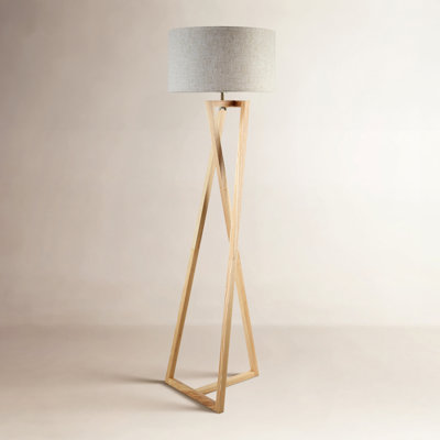 Kigali 62.5'' Wood Floor Lamp